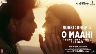 O Maahi - Dunki ft Shah Rukh Khan 4k Ultra Hd